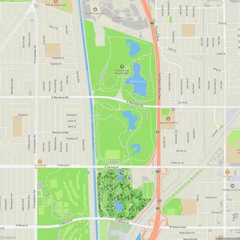 Map of El Dorado East Regional Park