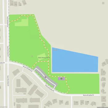 Map of Dick Shinaut Park