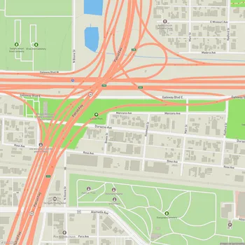 Map of Lincoln Park