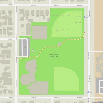 Map of Martin Luther King Jr. Park
