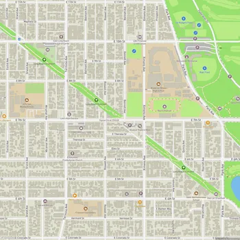 Map of Long Beach Greenbelt
