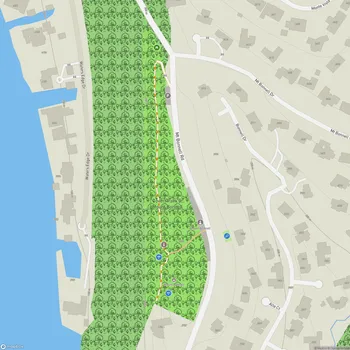 Map of Covert Park at Mount Bonnell
