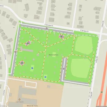 Map of Memorial Park