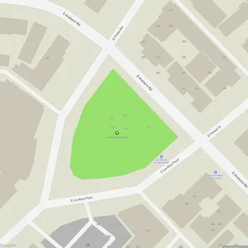 Map of Los Altos Plaza Park