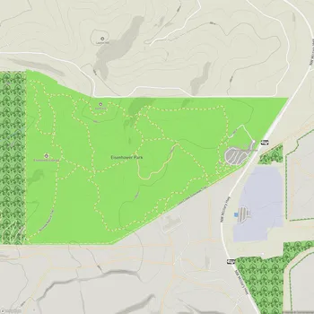Map of Eisenhower Park