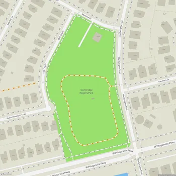 Map of Cambridge Heights Park