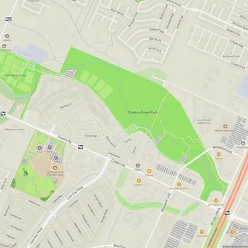 Map of Culebra Creek Park