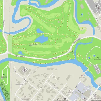 Map of Hinman Island Park