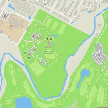Map of Dove Springs District Park