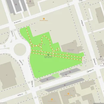 Map of Koughan Memorial Water Tower Park