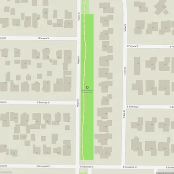 Map of Maple Occidental Exercise Park
