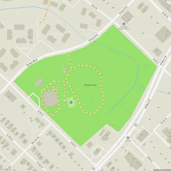 Map of Dewey Park
