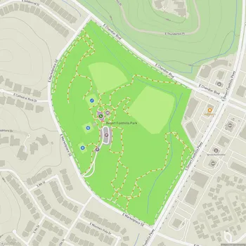 Map of Desert Foothills Park