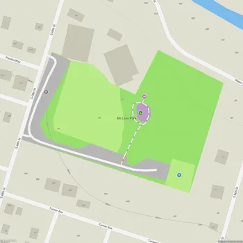 Map of AA Lane Park