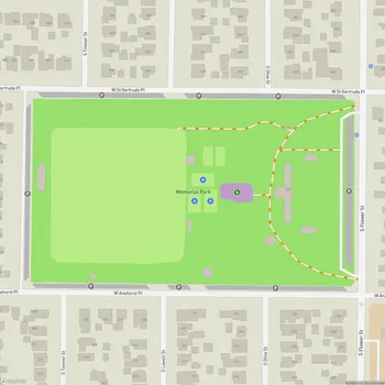 Map of Memorial Park