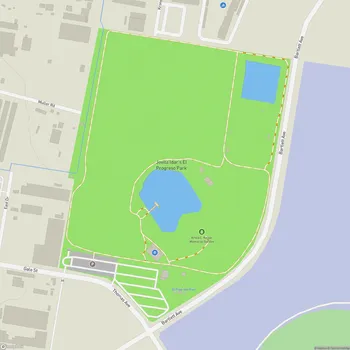 Map of Jovita Idar's El Progreso Park