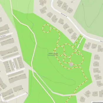 Map of Hidden Canyon Community Park