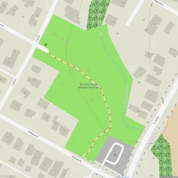 Map of Nicholas Dawson Neighborhood Park