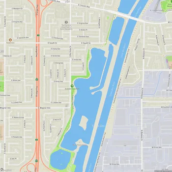 Map of Anaheim Coves Park