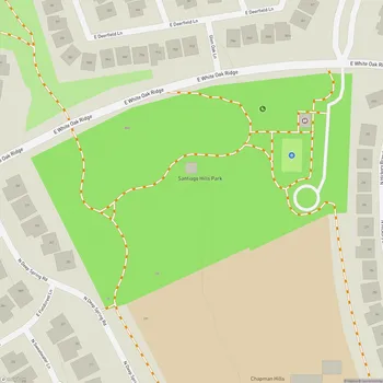 Map of Santiago Hills Park