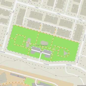 Map of Orchard Terrace Park