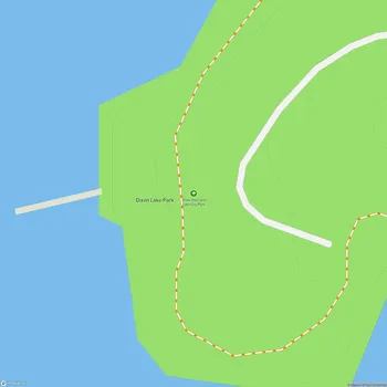 Map of Dixon Dam and Lake City Park
