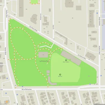 Map of La Palma Park