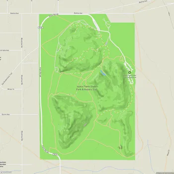 Map of Hueco Tanks State Park & Historic Site