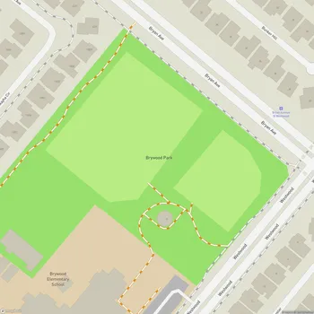 Map of Brywood Park
