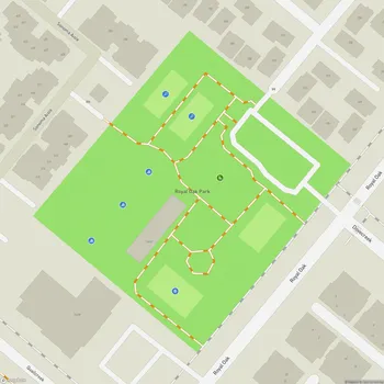 Map of Royal Oak Park