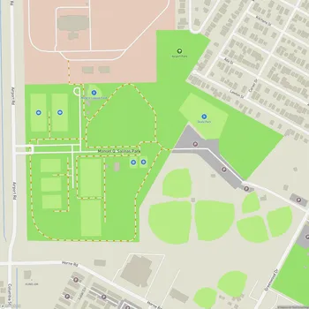 Map of Manuel Q. Salinas Park