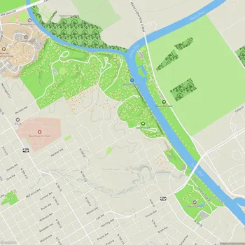 Map of Cameron Park