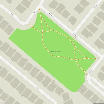 Map of Pepperwood Park