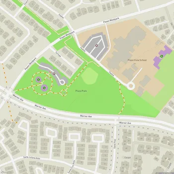 Map of Plaza Park