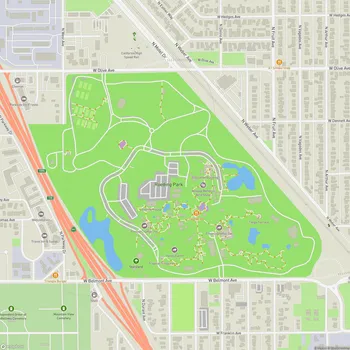 Map of Roeding Park
