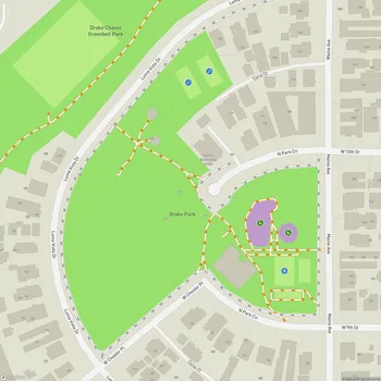 Map of Drake Park
