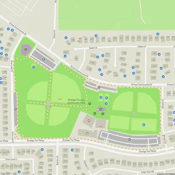 Map of Orange Terrace Community Park