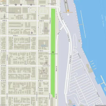 Map of San Pedro Plaza Park
