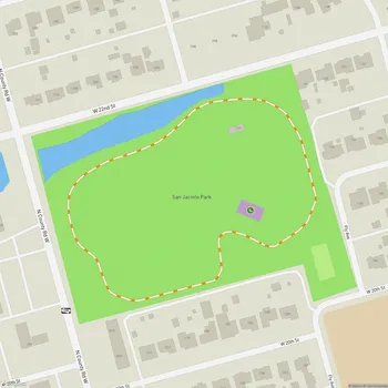 Map of San Jacinto Park