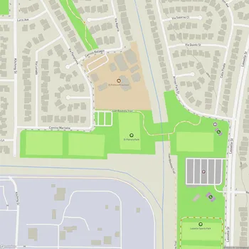 Map of El Potrero Park