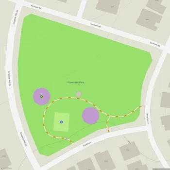 Map of Flower Hill Park