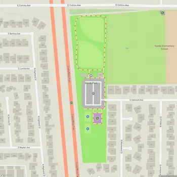 Map of Handy Park