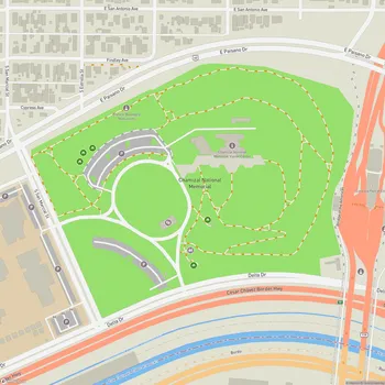 Map of Chamizal National Memorial