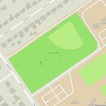 Map of Don Jones Park