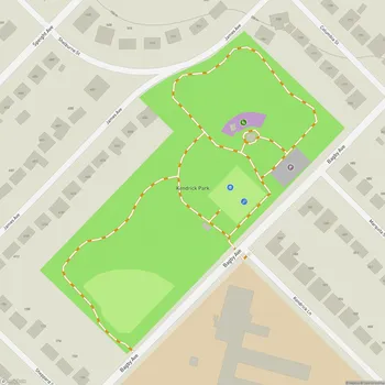 Map of Kendrick Park