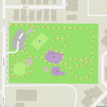 Map of Los Amigos Park