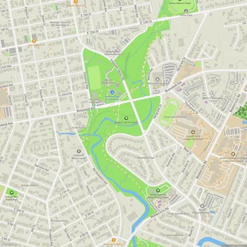 Map of Boggy Creek Greenbelt