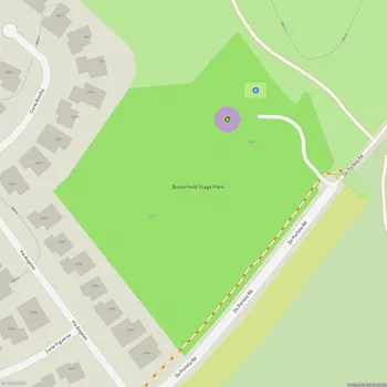 Map of Butterfield Stage Park
