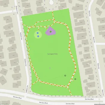Map of Sunnyglen Park
