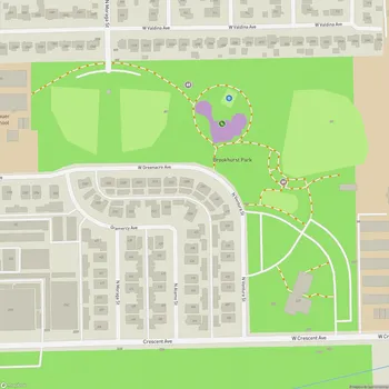 Map of Brookhurst Park
